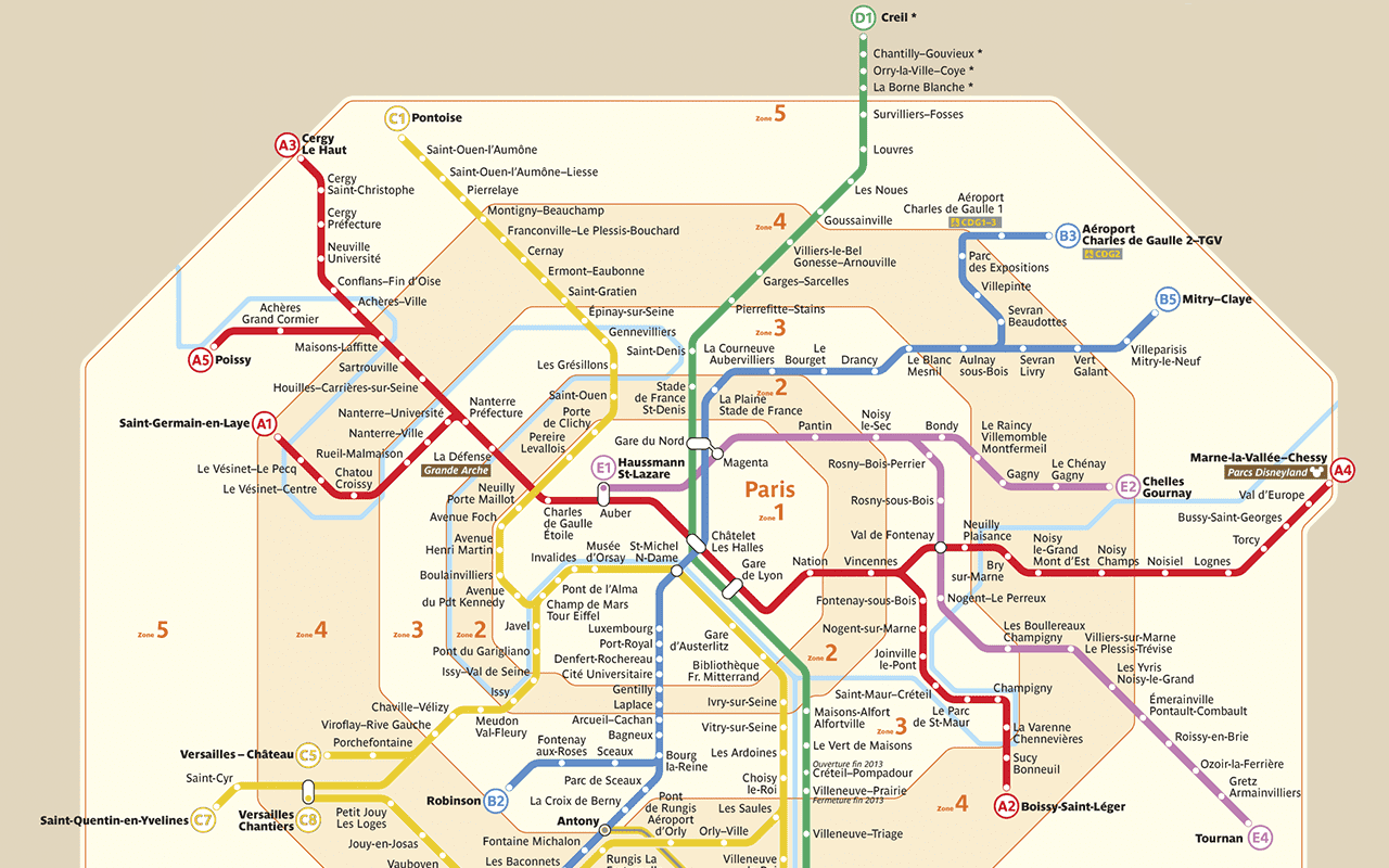LA LINEA A DELLA RER DI PARIGI CityRailways