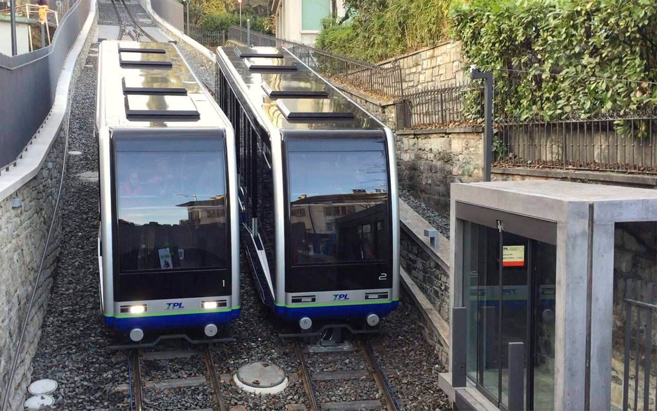 A LUGANO È TORNATA LA FUNICOLARE