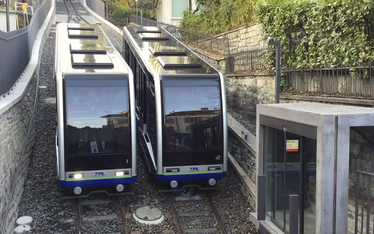 A LUGANO È TORNATA LA FUNICOLARE