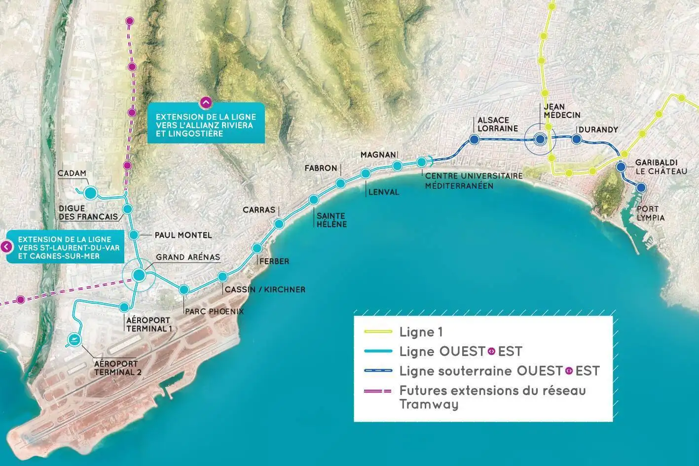 NIZZA: VIAGGIO NELLA LINEA 2