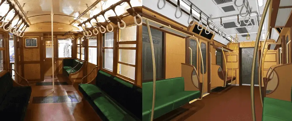 TRENI RETRÒ PER LA LINEA GINZA DI TOKYO METRO