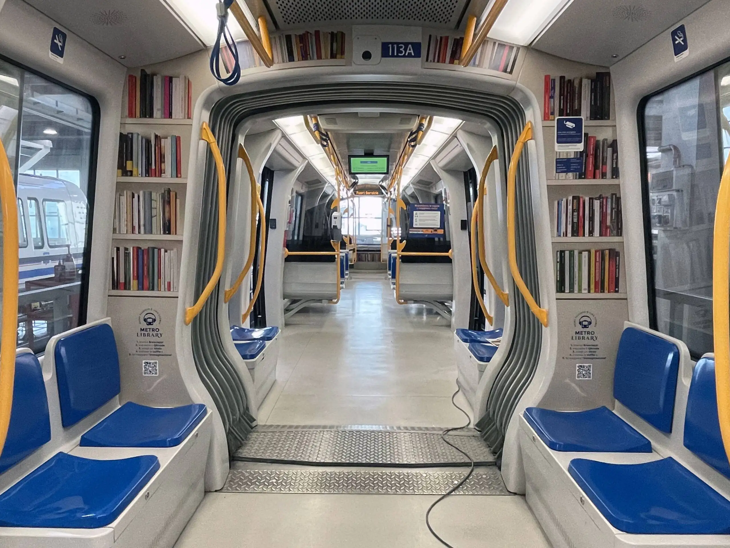 GLI AUDIOLIBRI ARRIVANO NELLA METRO DI BRESCIA